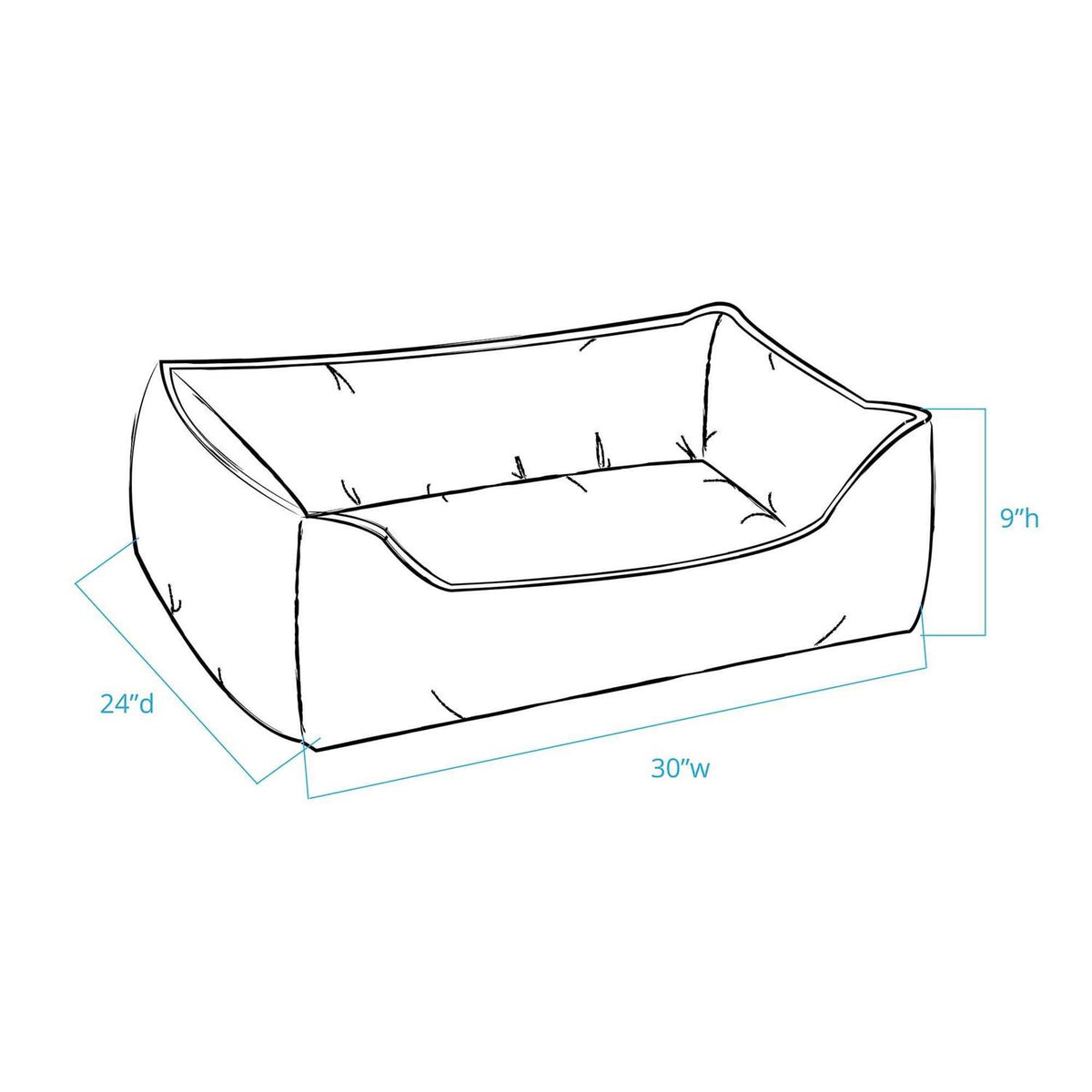 Vintage Dog Bed R7401
