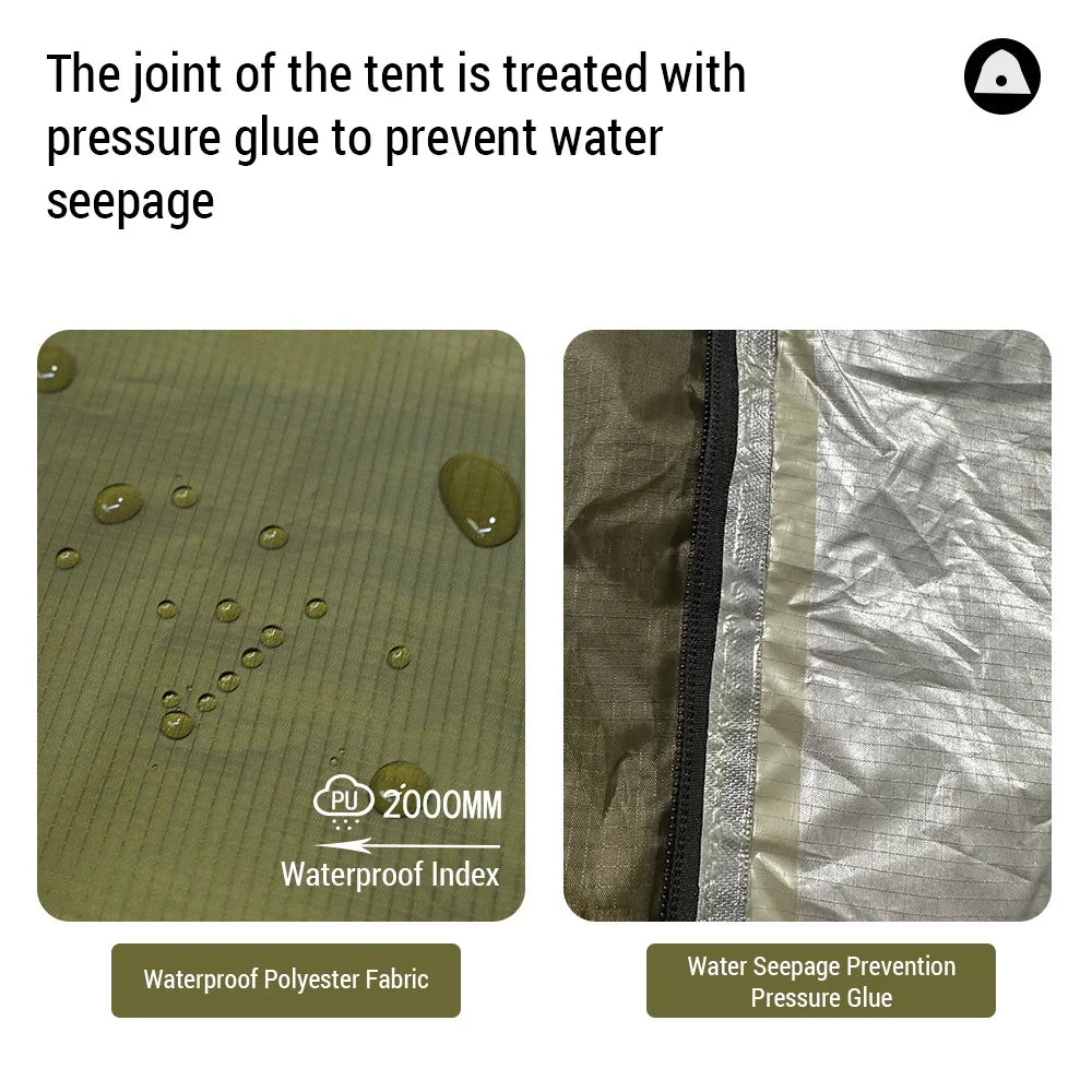 Double Layers Waterproof Windproof Tent for Two People B184