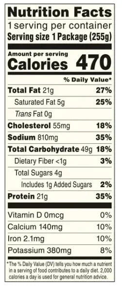 Fish Filet 9 oz Pack of 8 O974105