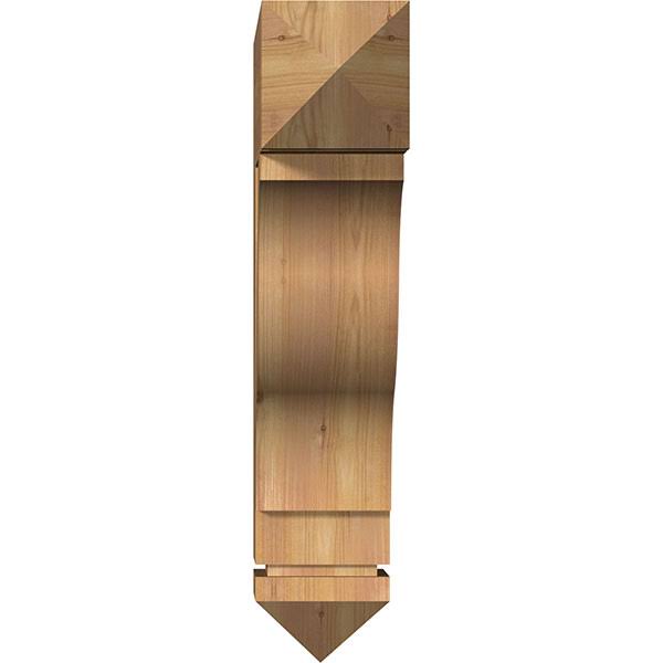 Western Red Cedar Smooth Bracket E1477