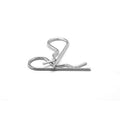 Hitch Pin Clip / Hairpin Cotter Low Carbon Steel Zinc Plated Pk 1000 U30047