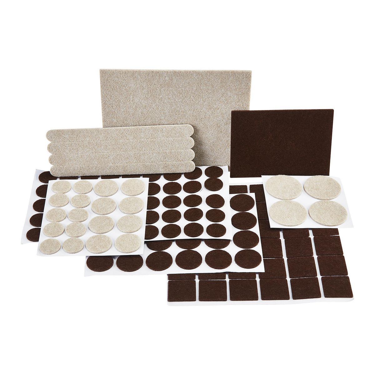 Adhesive Felt Pads, 133 Piece X4077
