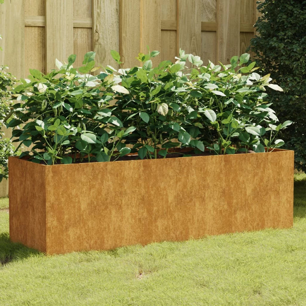 Corten Steel Raised Garden Bed P6877