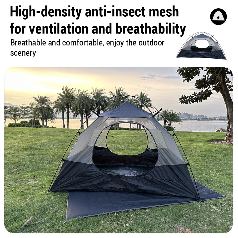 Double Layers Waterproof Windproof Tent for Two People B184