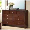 Brown Cherry Dresser M258810