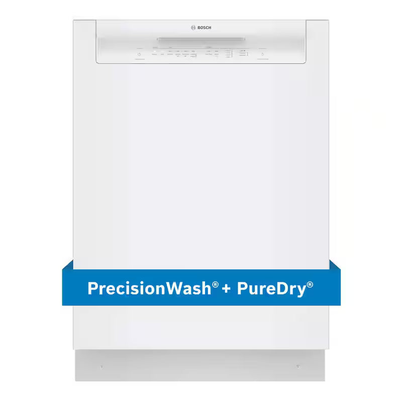 White Front Control Tall Tub Dishwasher with Stainless Steel Tub C3559
