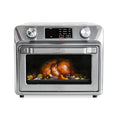 Matte Black 9-in-1 Nonstick Air Fry Oven with Baking Pan, Stainless Steel Rack, and Basket D50542