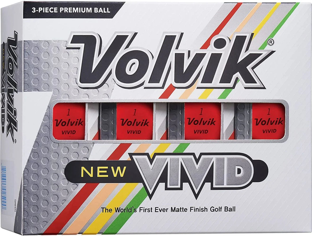 12pk Matte Red Golf Balls M77703
