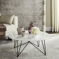 White Round Coffee Table P6925