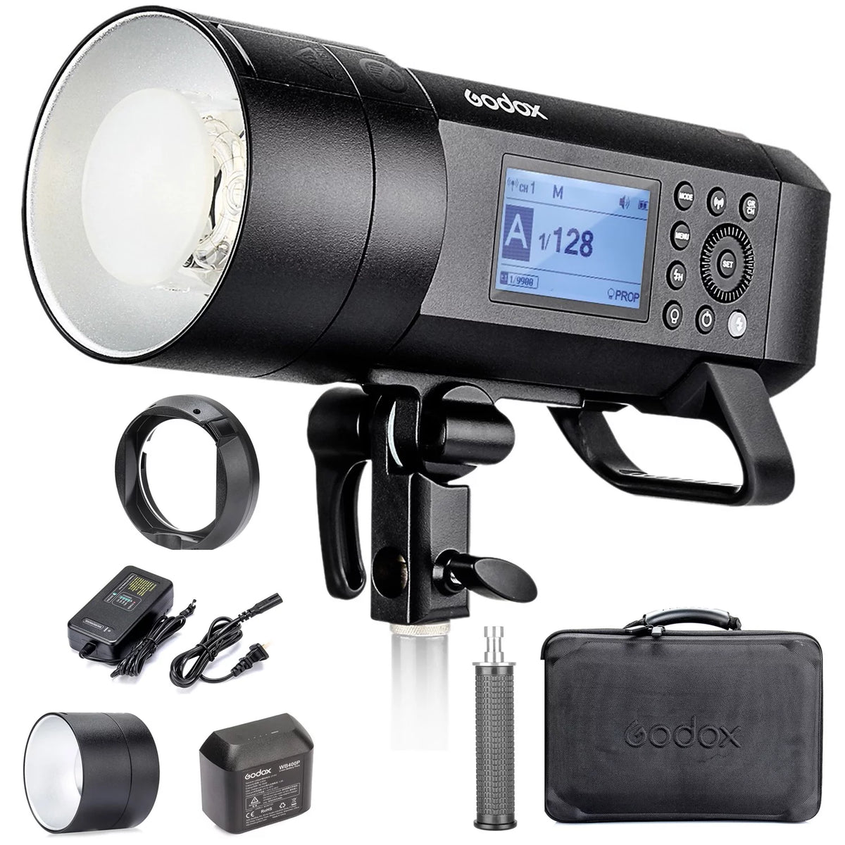 400W TTL Flash with 60cm Softbox T106