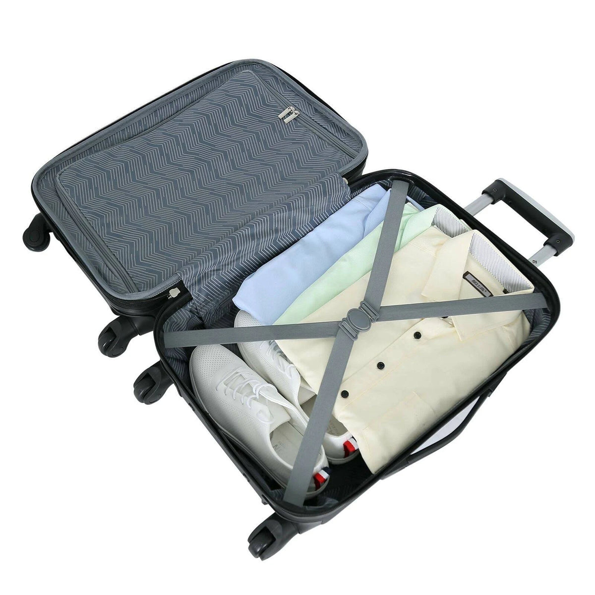 Black Hardside Expandable Spinner C399