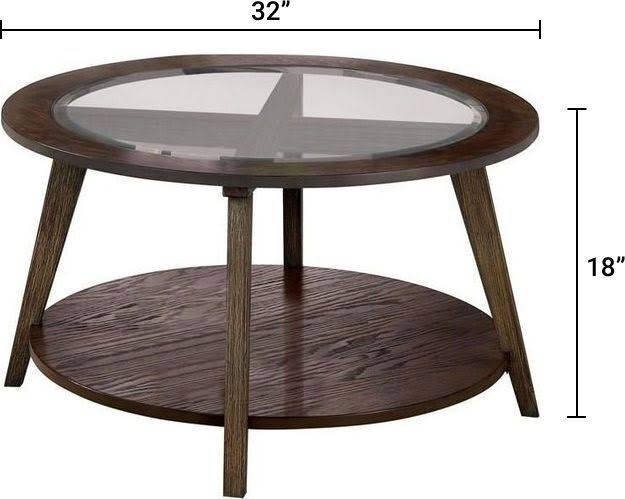 Dark Oak Coffee Table L54771