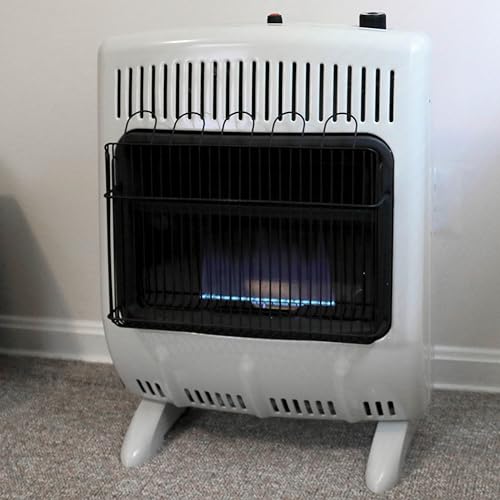 20,000 BTU Blue Flame Vent Free Propane Heater F5848