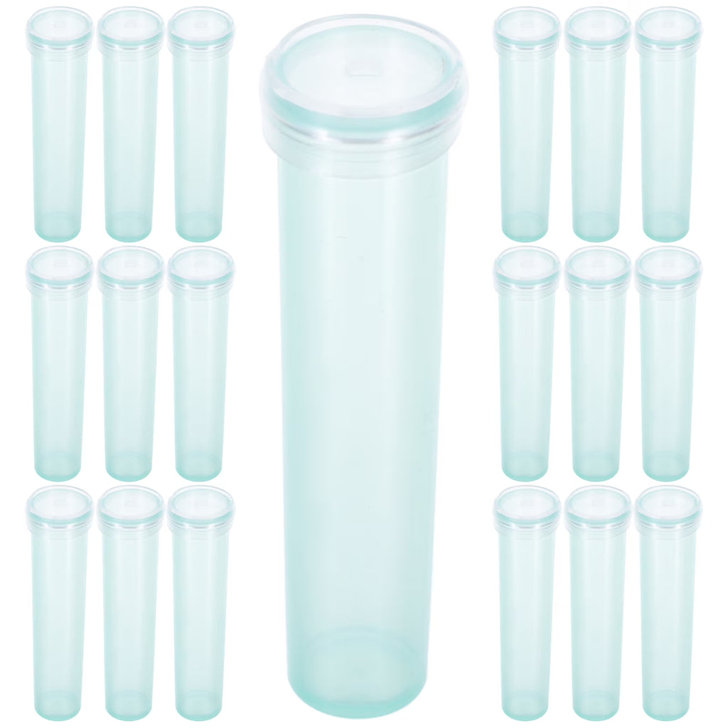 100 Pcs Light Green Plastic Water Tubes for Flowers J6824