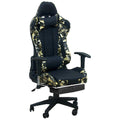 Camouflage Racing Style PU Leather Gaming Chair P56957
