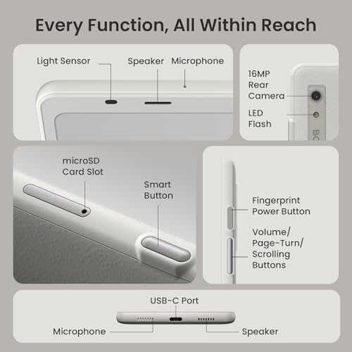 Off White Mobile ePaper eBook Reader O539