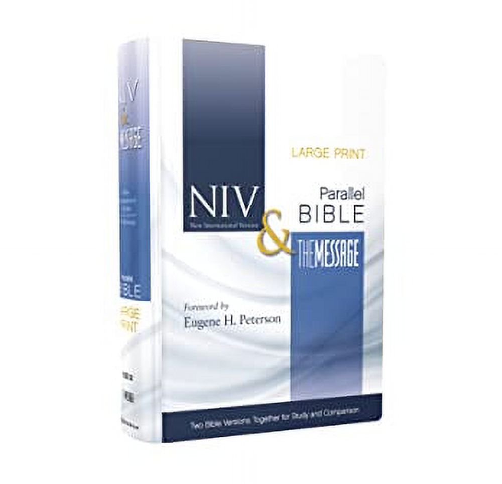 Large Print Side-By-Side Bible NIV/MS Hardcover M416568