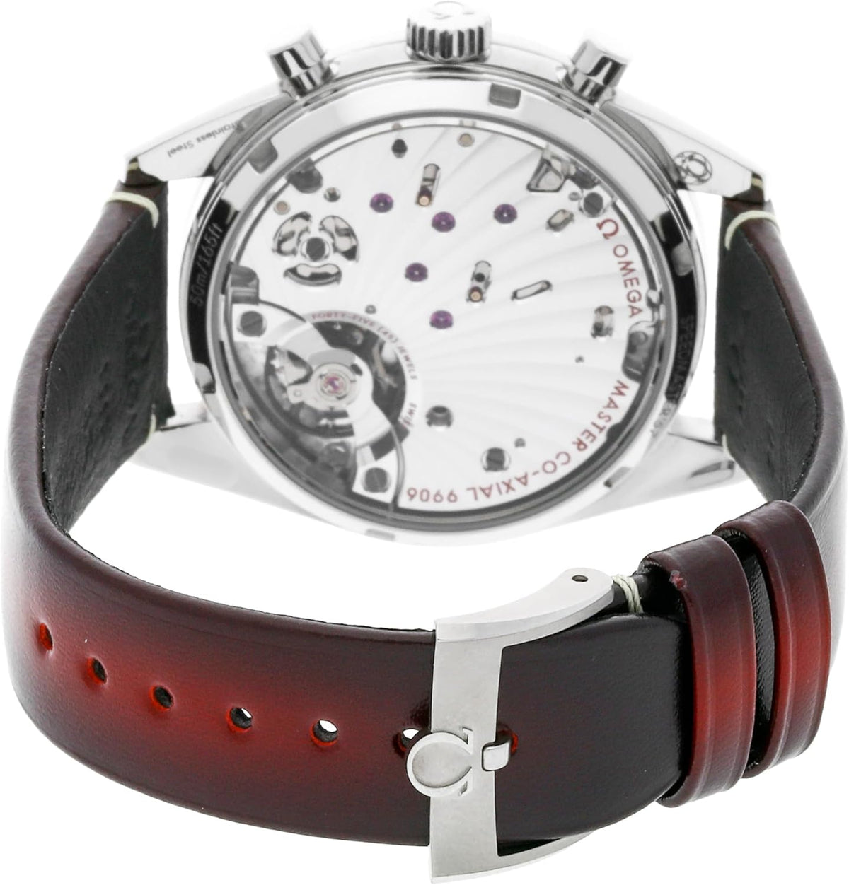 Red Dial Chronograph Automatic Men's Watch W363