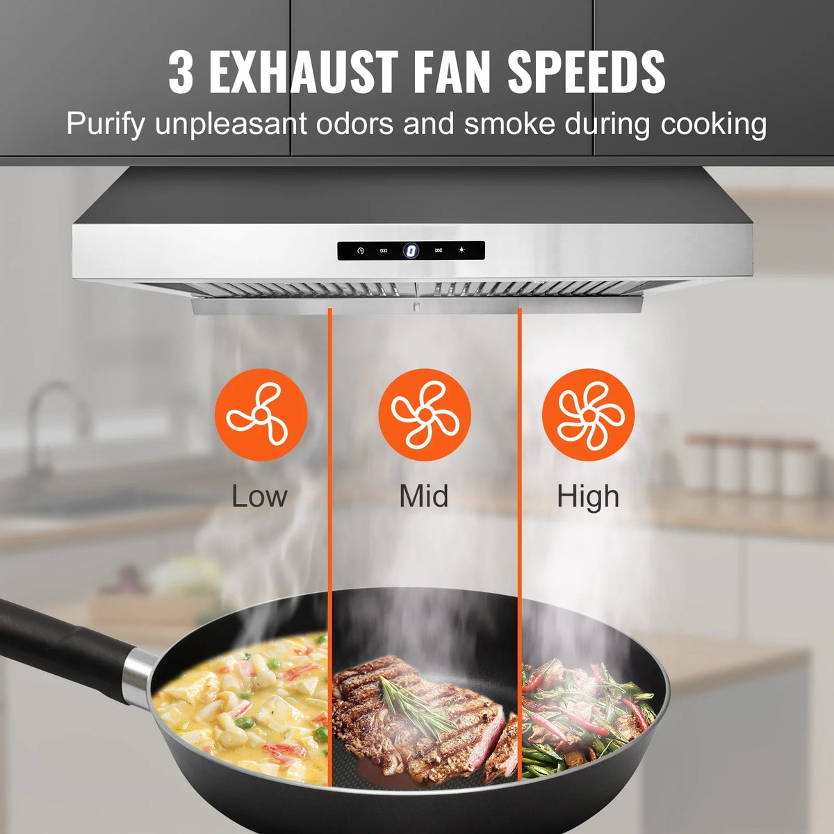 30" Under Cabinet Range Hood Stainless Steel L9860