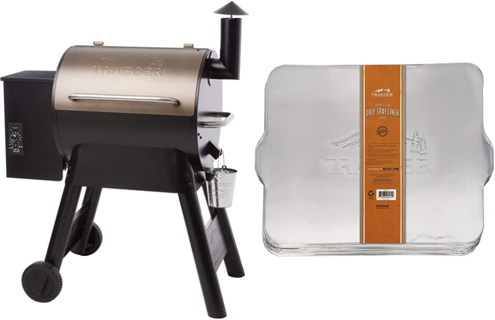 Bronze Electric Wood Pellet Grill and Smoker P4836