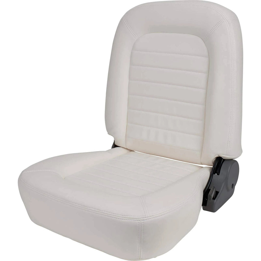 Beige Vinyl Bucket Seat D396970