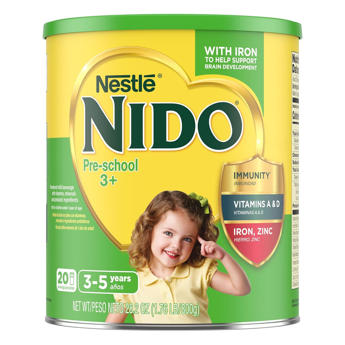 1.76 Pound Toddler Powdered Milk Beverage T318