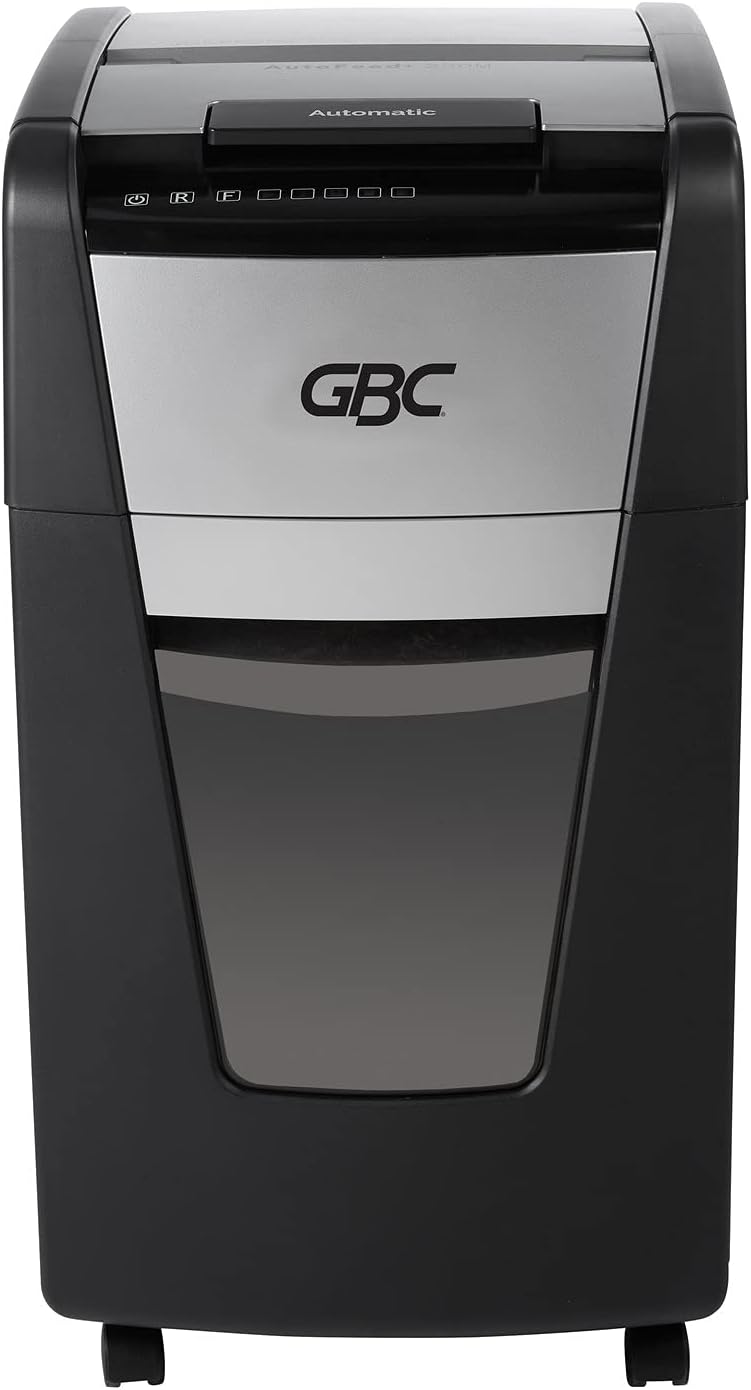 Auto Feed 300 Sheet Capacity Micro-Cut Paper Shredder A480921