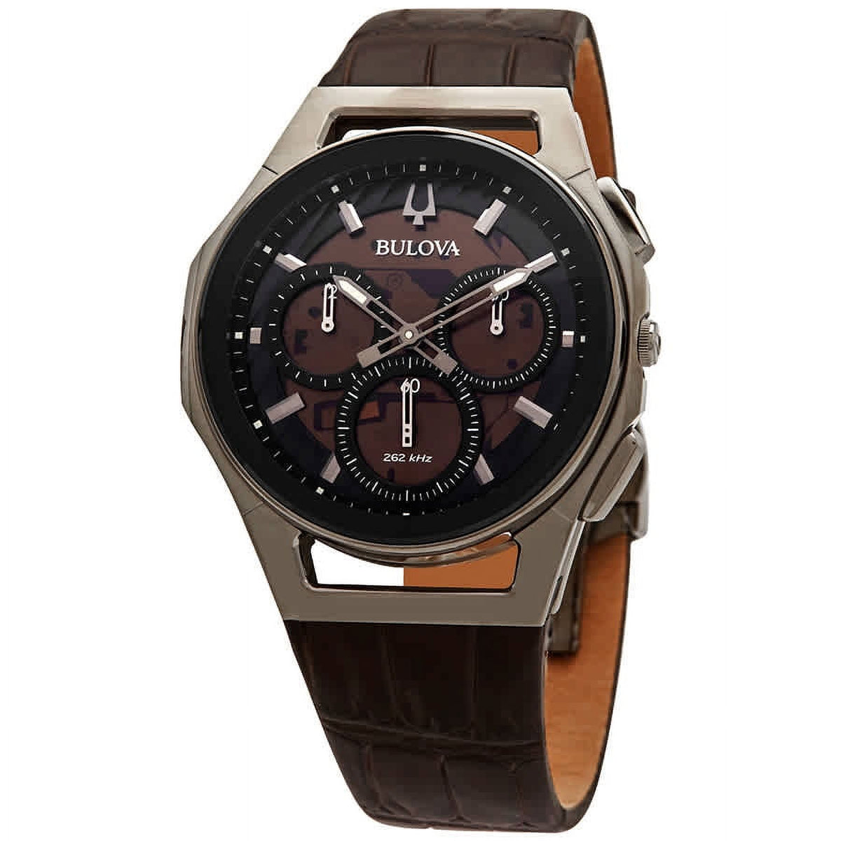 Black Skeleton Dial Quartz Chronograph Watch O689010