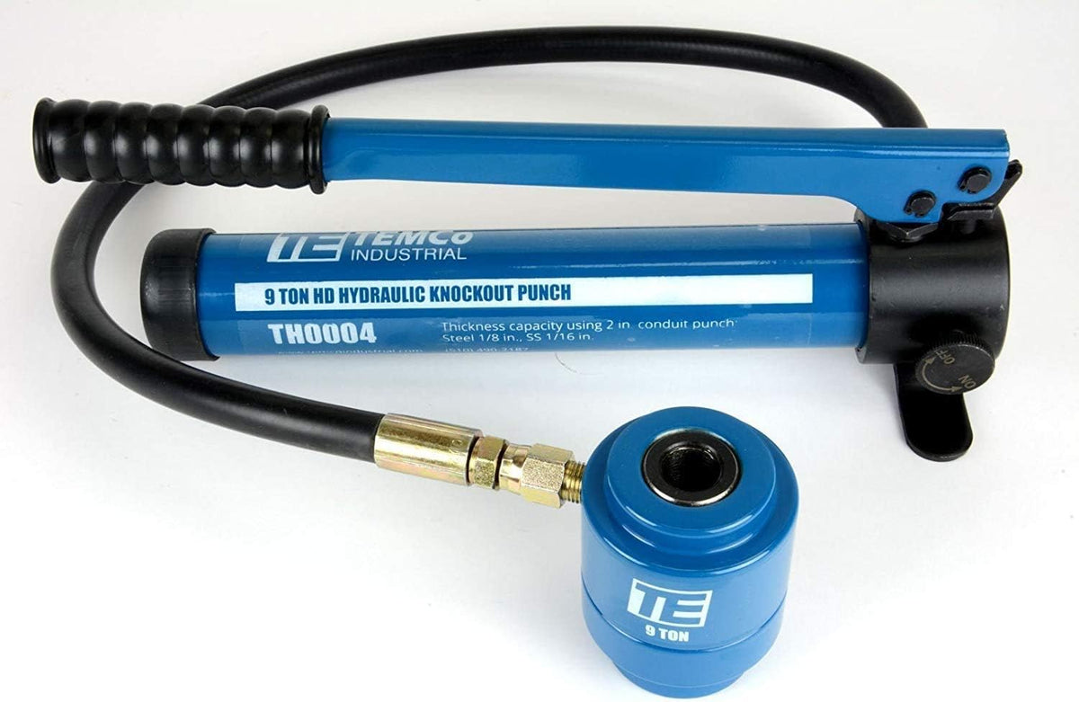 Hydraulic Knockout Punch Electrical Conduit Hole Cutter Set U65329