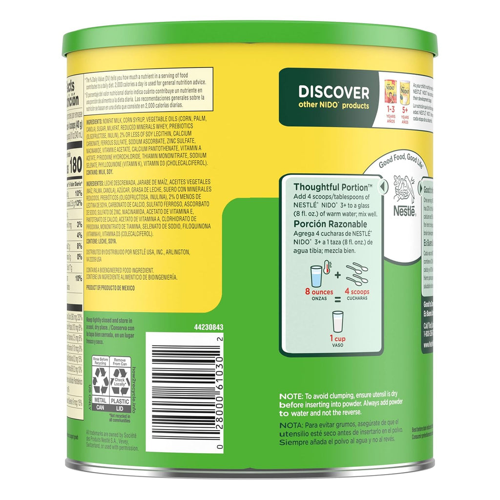 1.76 Pound Toddler Powdered Milk Beverage T318