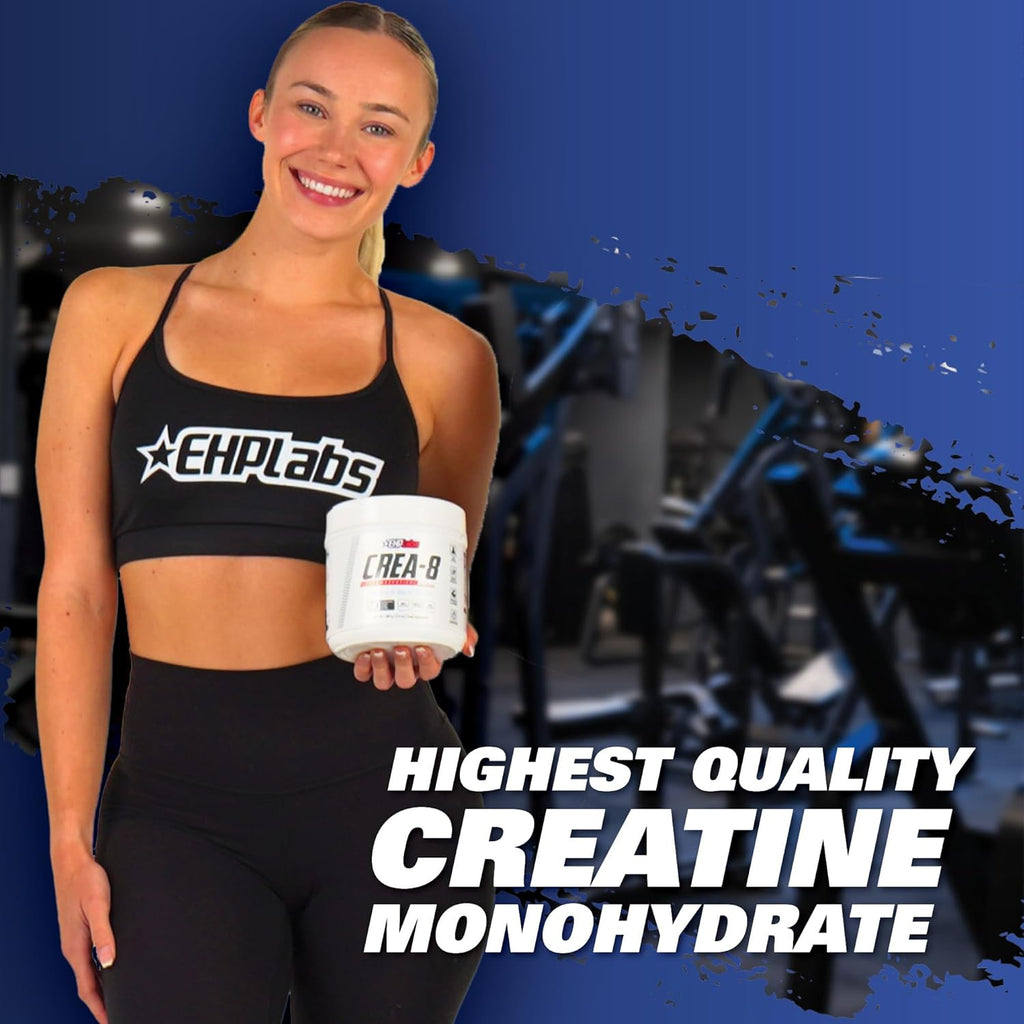 Creatine Monohydrate Powder, Unflavored - 100 Servings (500g) Y97594