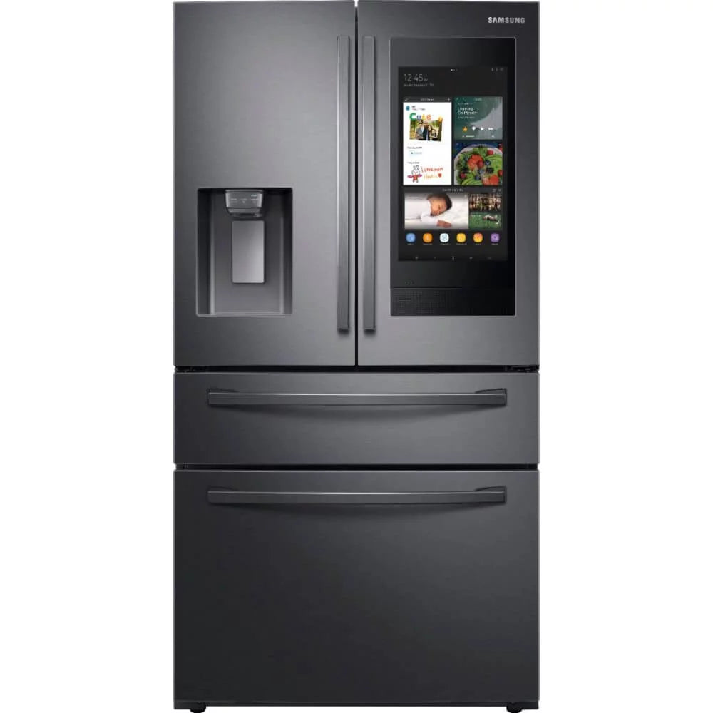 Black Stainless 22.2 Cu. Ft. 4-Door French Door Refrigerator O32774