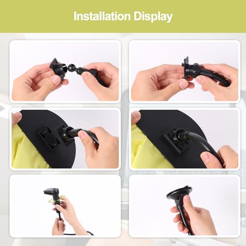 Black Adjustable Office Cubicle Shade P322