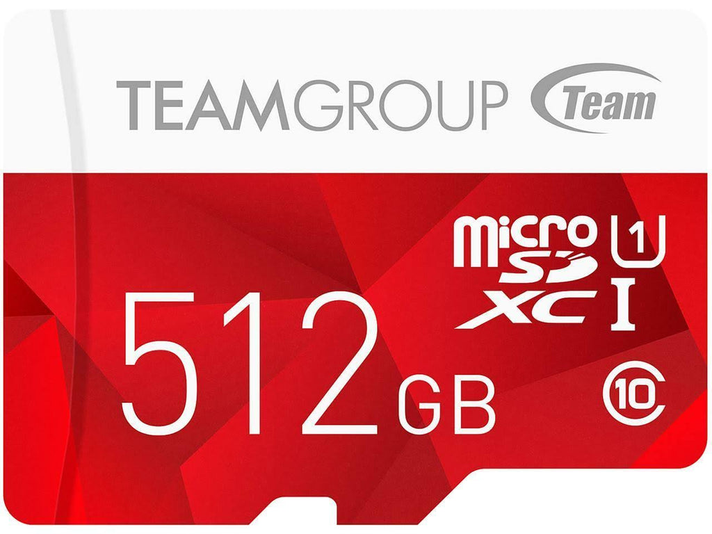 512gb microSDXC CL10 UHS-I Memory Card with SD Adapter J776390