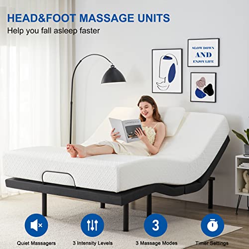 Queen Adjustable Bed Base Frame Y951