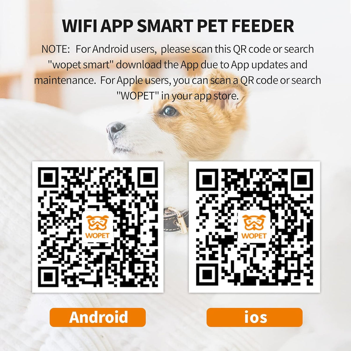 Smart Pet Camera Dog Treat Dispenser with Night Vision Two Way Audio R290