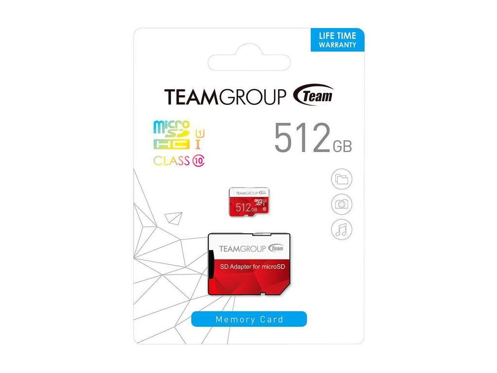 512gb microSDXC CL10 UHS-I Memory Card with SD Adapter J776390