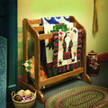 Heirloom Quilt Stand Woodworking Project Paper Plan S356