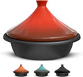 3.3 QT Enameled Cast Iron Tagine with Ceramic Lid I9319