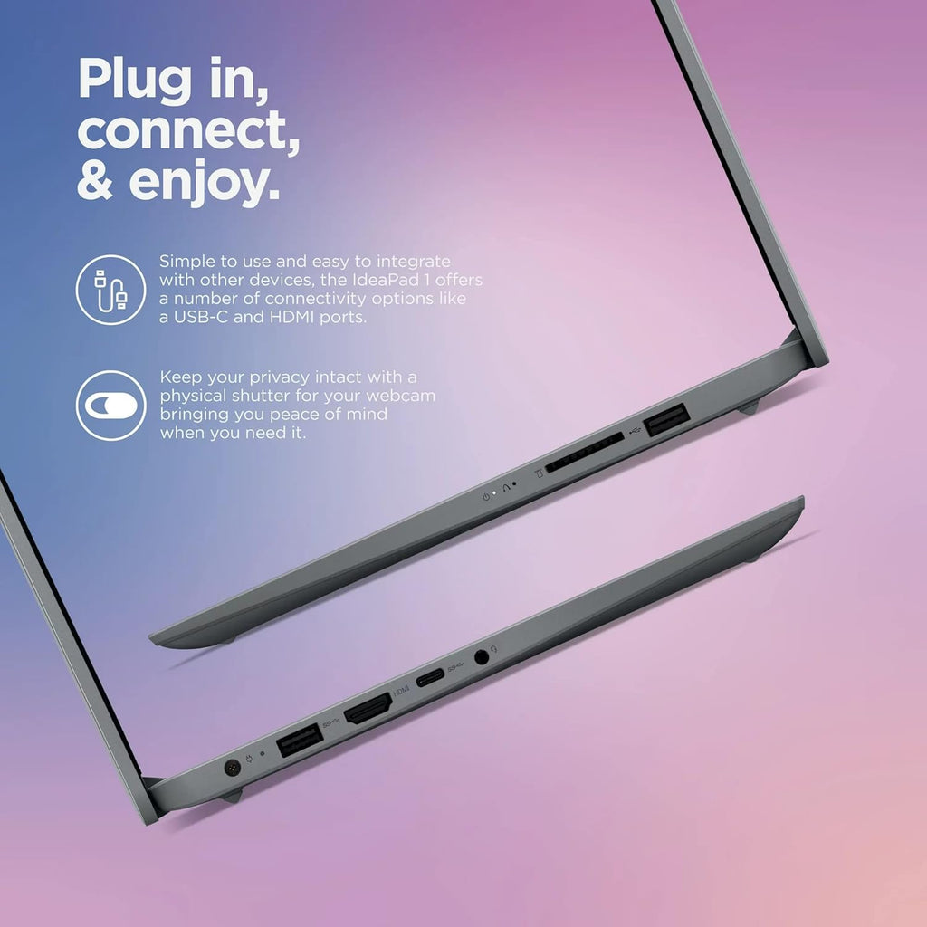 14" HD Ultra-Light Laptop, Intel Pentium N5030 4-Core, 4GB RAM, 256GB Storage, Win11 S F742