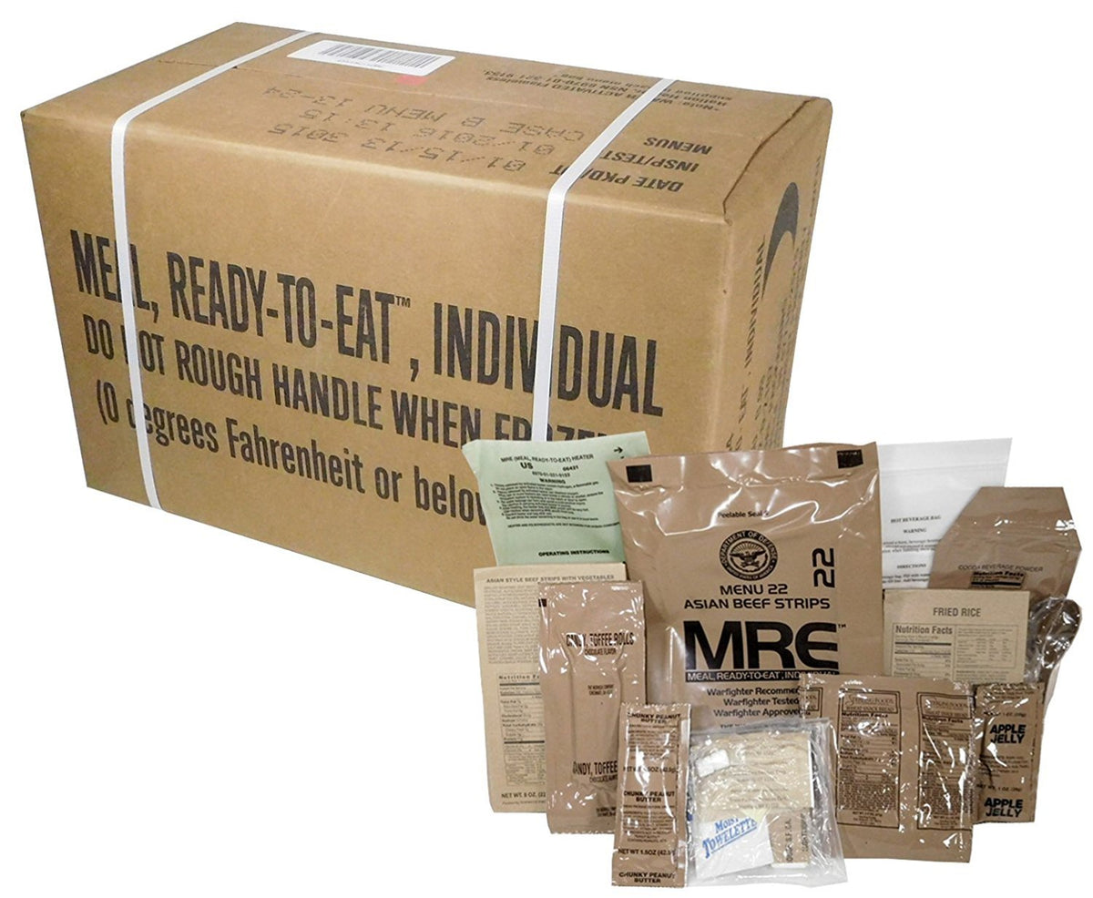 12 Meals MRE with 2019 Inspection Date I237