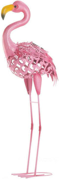 Metal Flamingo Yard Art X4763