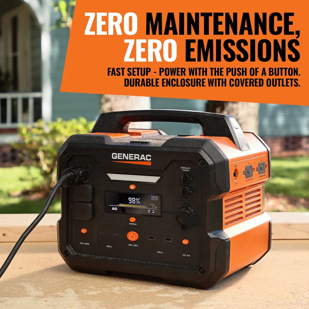 Portable Generator 1600/3200W 2106Wh Battery Powered X252
