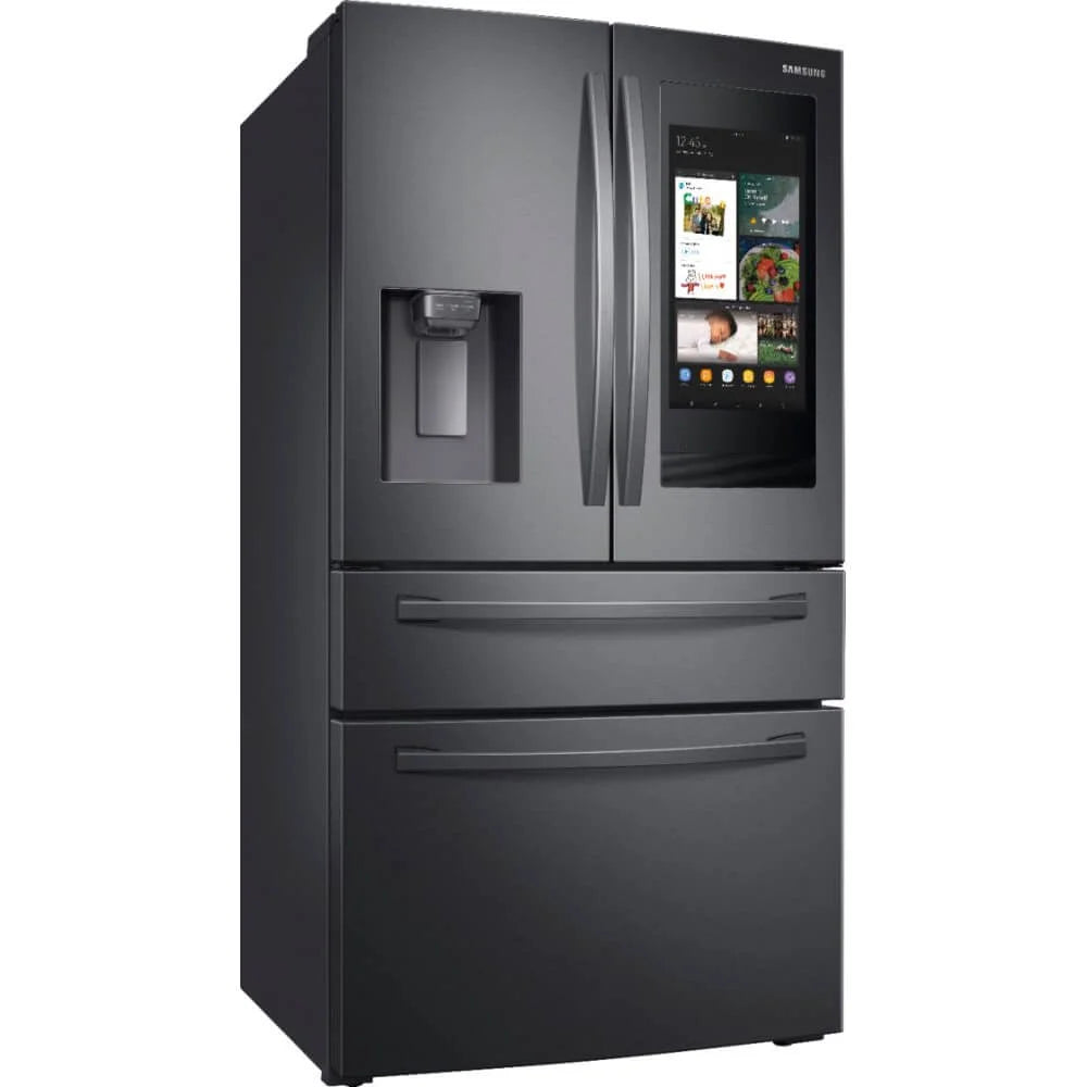 Black Stainless 22.2 Cu. Ft. 4-Door French Door Refrigerator O32774