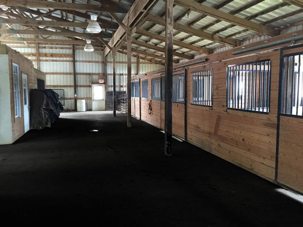 Heavy Duty Rubber Stall Mat 3' x 4' 1/2 Thick Black S200427