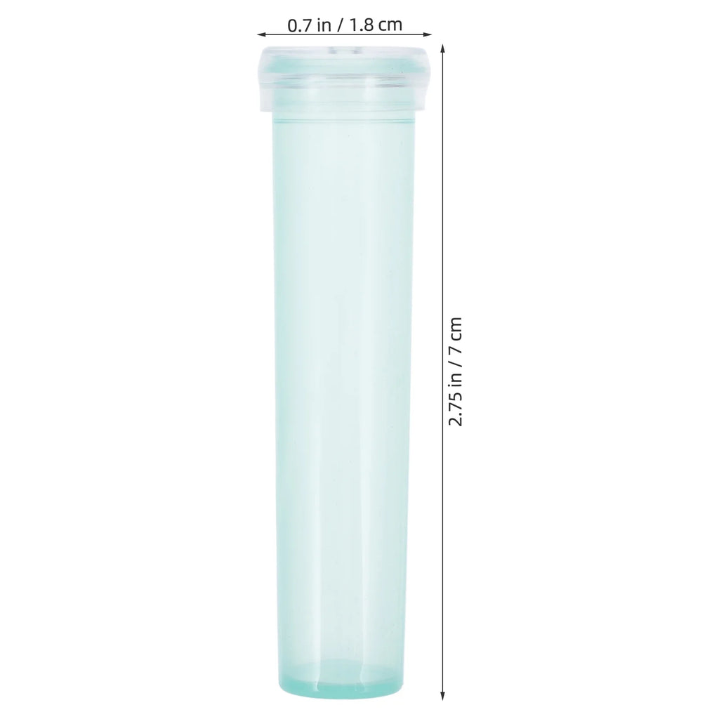 100 Pcs Light Green Plastic Water Tubes for Flowers J6824