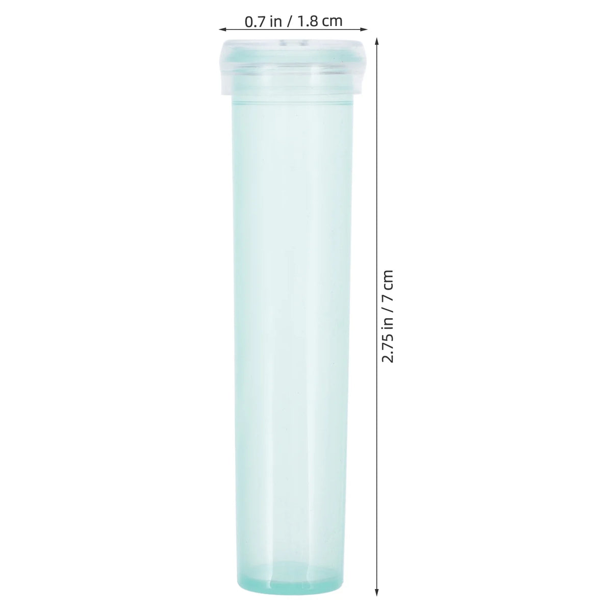 100 Pcs Light Green Plastic Water Tubes for Flowers J6824