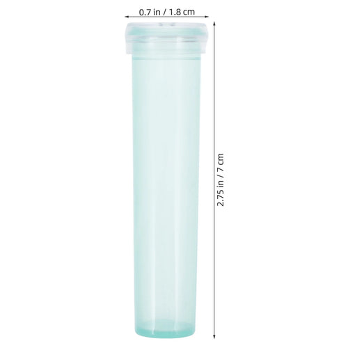 100 Pcs Light Green Plastic Water Tubes for Flowers J6824