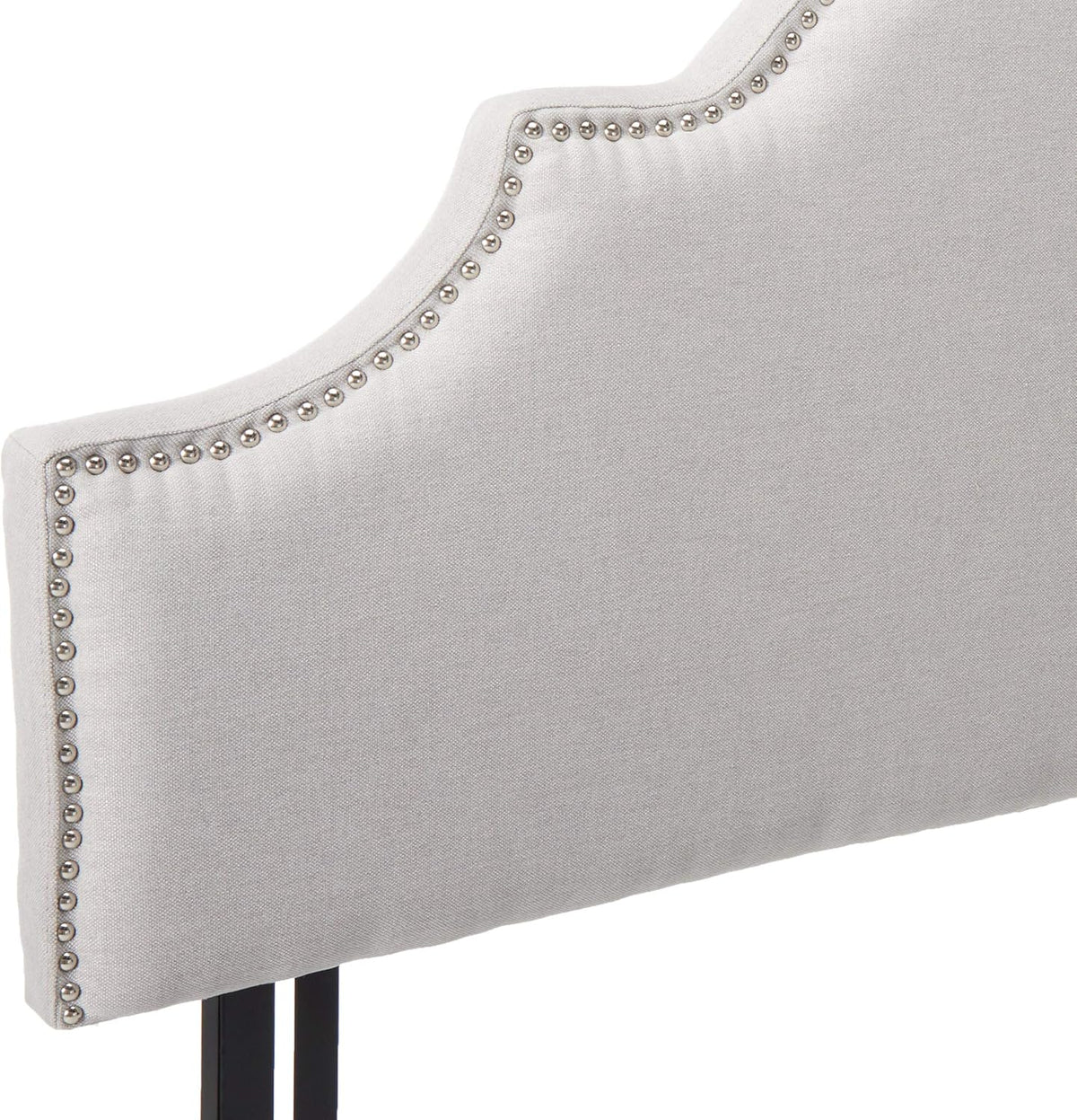 Light Grey Upholstered Headboard Z16987