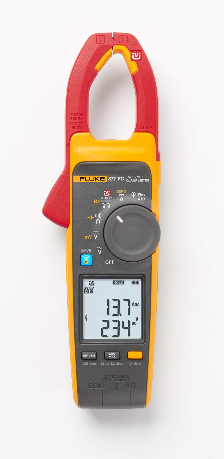 AC/DC TRMS Non-Contact Voltage Wireless Clamp M494845